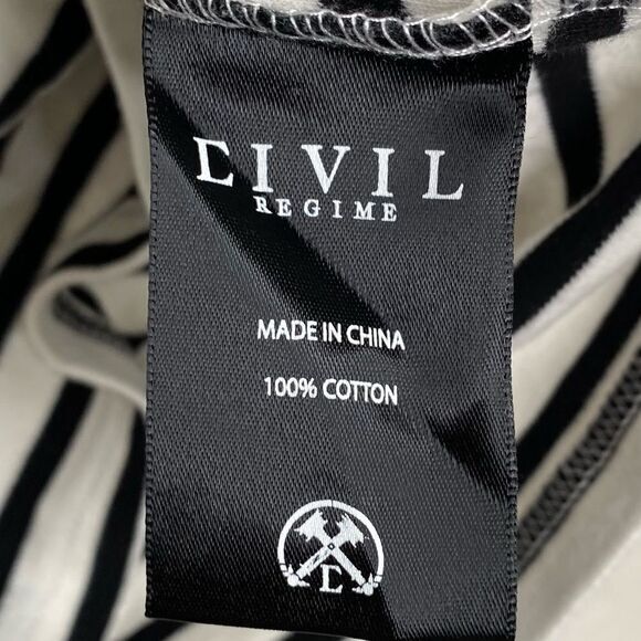 Civil Regime striped shirt size small‎ - Picture 5 of 6